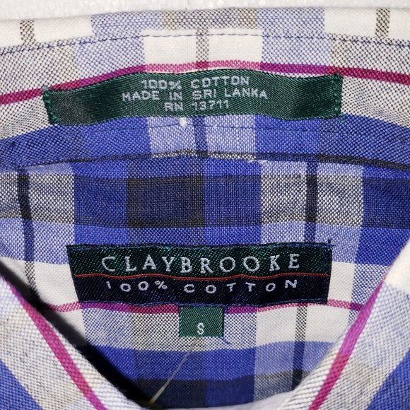 Claybrook Men's Plaid Button Down Shirt - Picture 8 of 10
